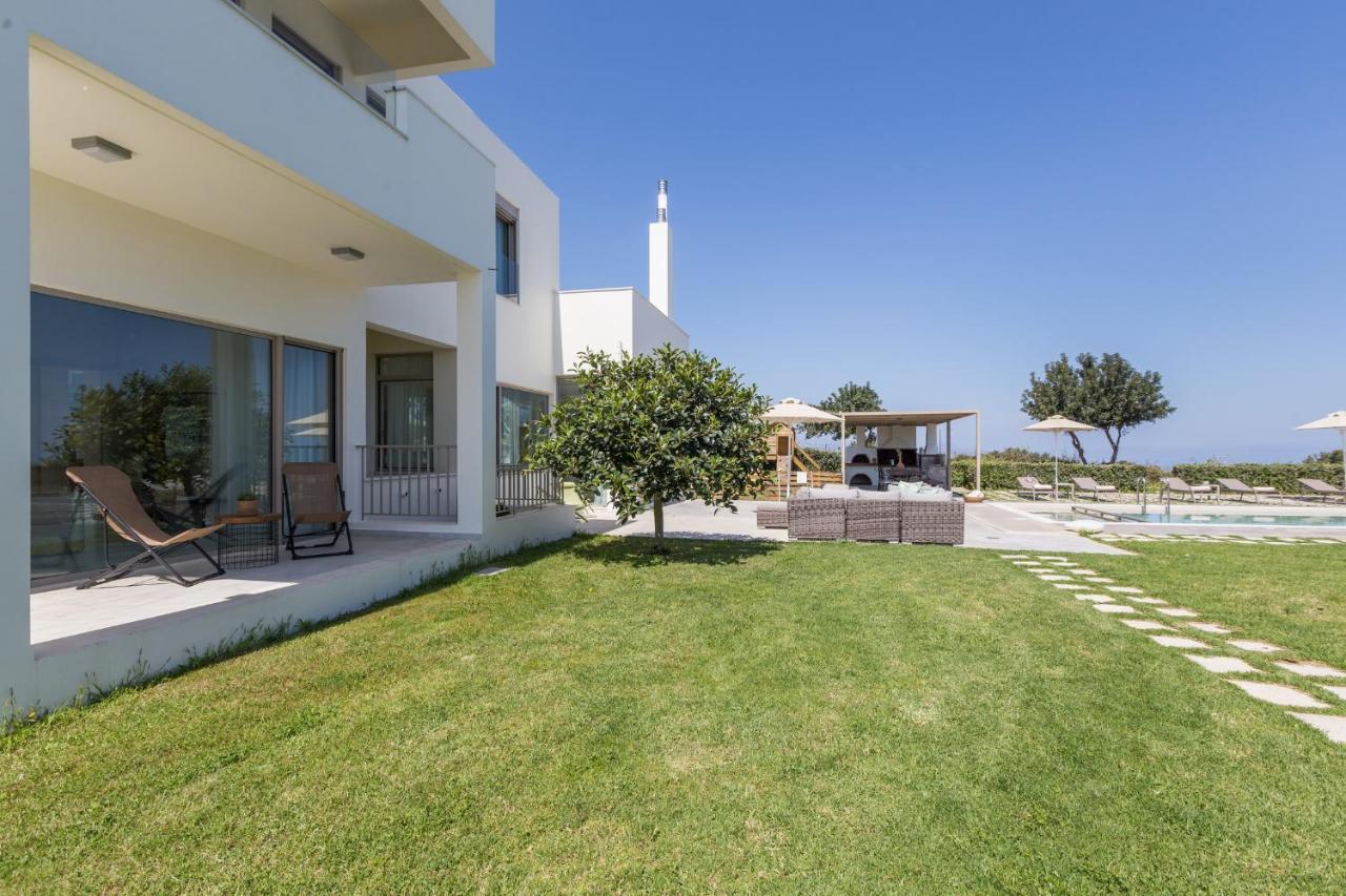 Lux Villa Mia With Heated Pool, 2Km To Beach & Childrens Area! Mikro Metochi Dış mekan fotoğraf