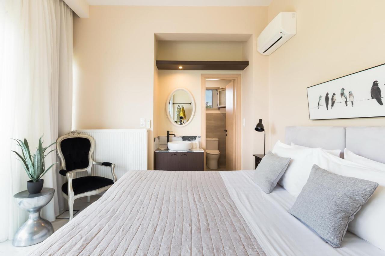 Lux Villa Mia With Heated Pool, 2Km To Beach & Childrens Area! Mikro Metochi Dış mekan fotoğraf