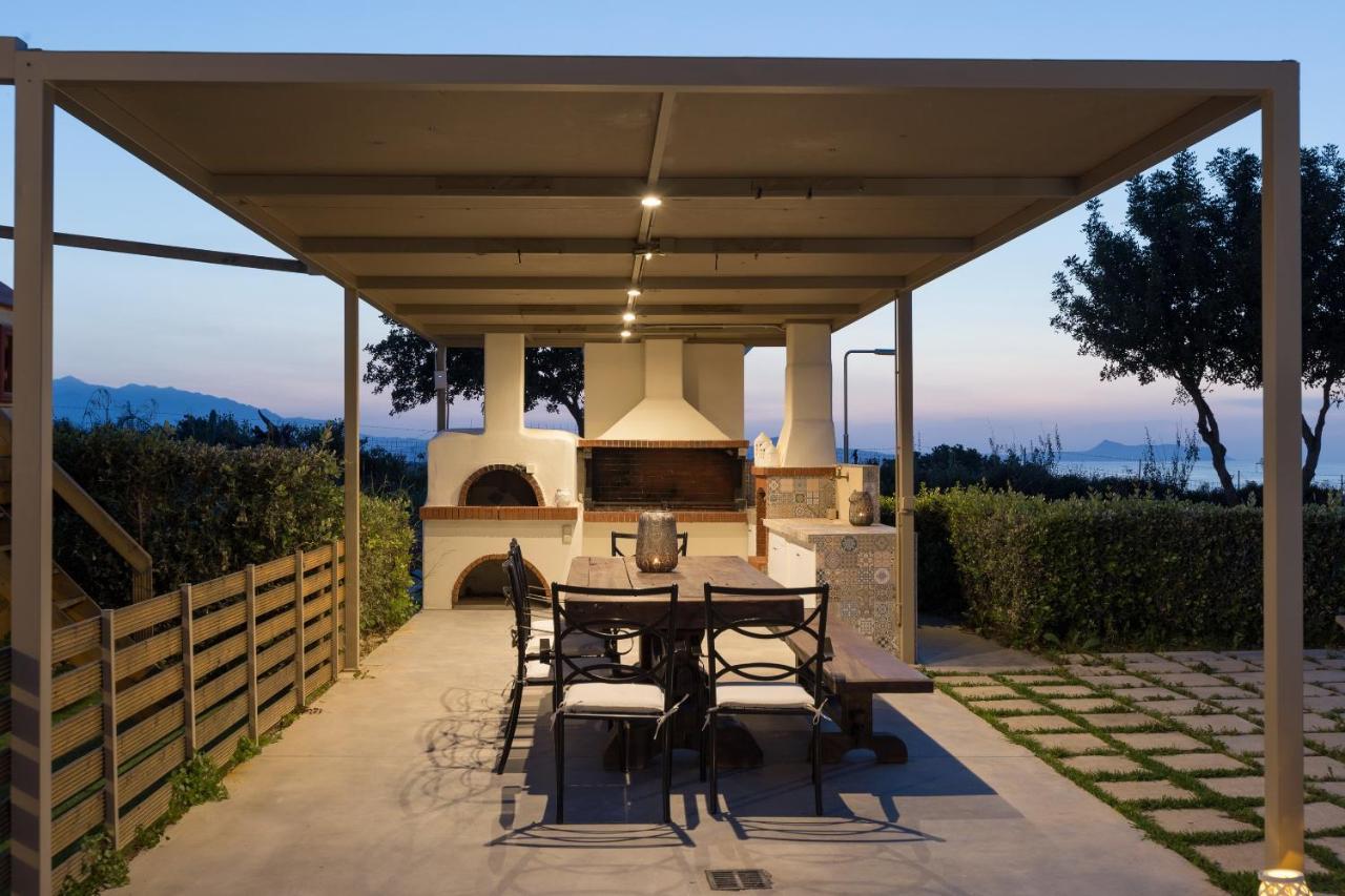 Lux Villa Mia With Heated Pool, 2Km To Beach & Childrens Area! Mikro Metochi Dış mekan fotoğraf