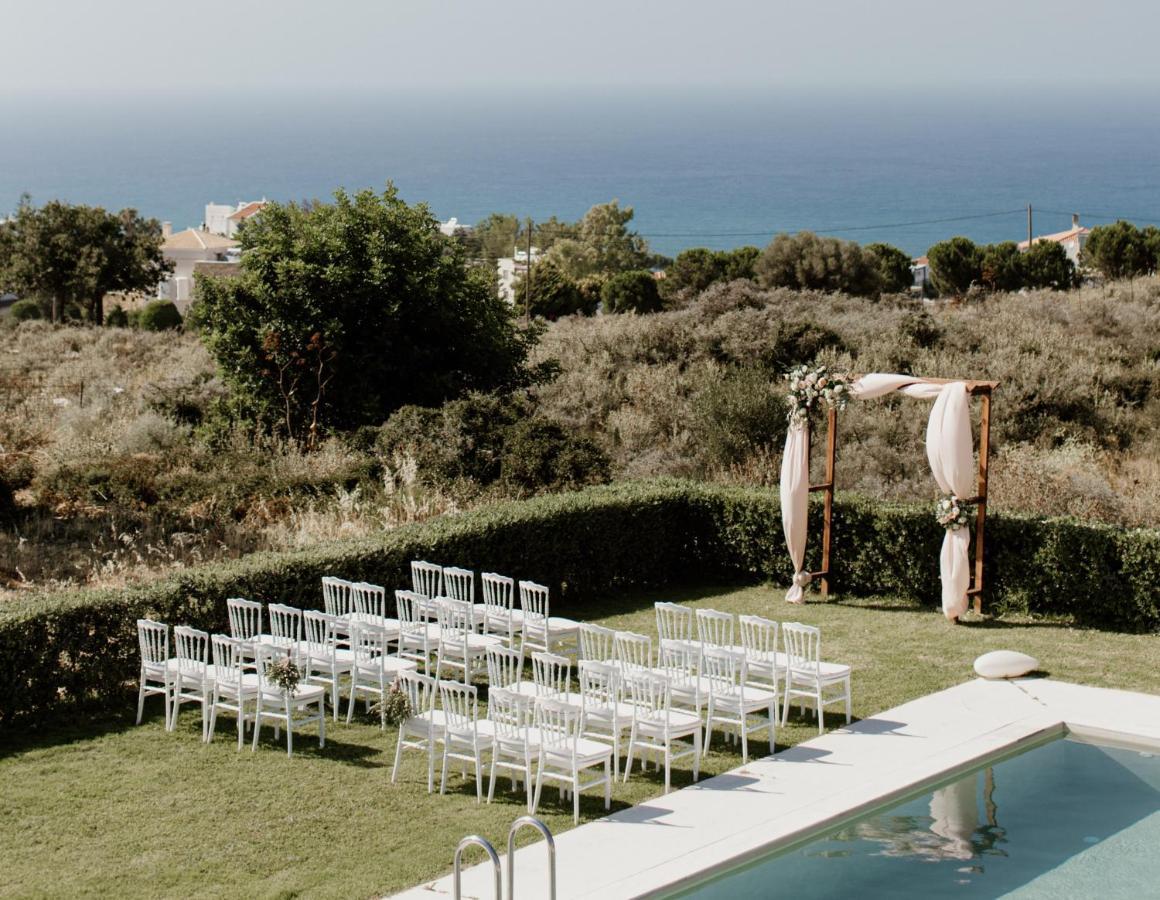 Lux Villa Mia With Heated Pool, 2Km To Beach & Childrens Area! Mikro Metochi Dış mekan fotoğraf